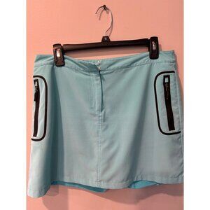 Annika by Cutter and Buck skort pickleball tennis golf women’s size 6 turquoise